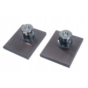 Płytka montażowa do pochwytów drzwiowych nierdzewnych jednostronnych