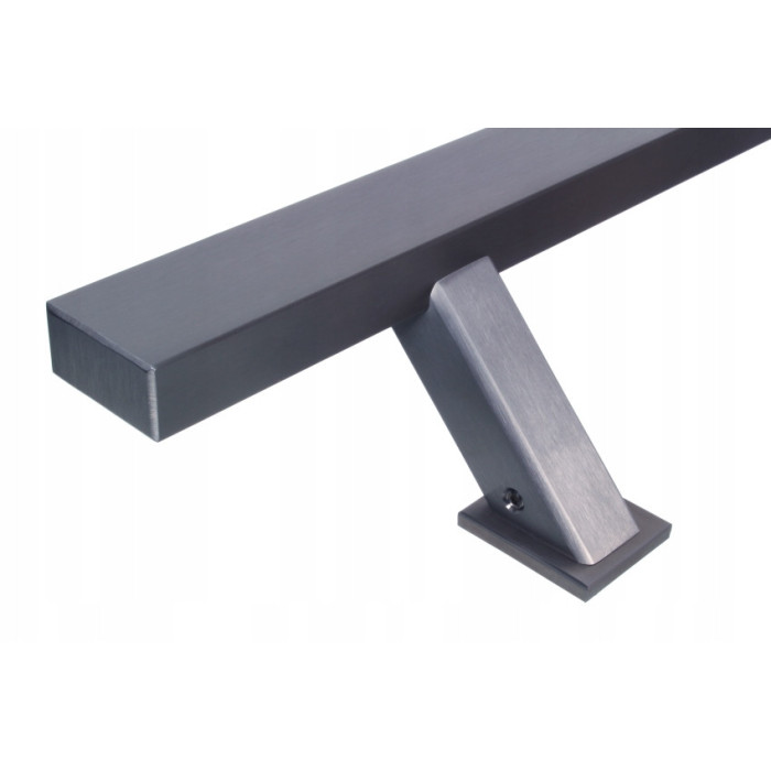 Płytka montażowa do pochwytów drzwiowych nierdzewnych jednostronnych