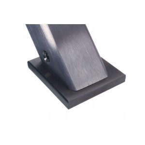 Płytka montażowa do pochwytów drzwiowych nierdzewnych jednostronnych