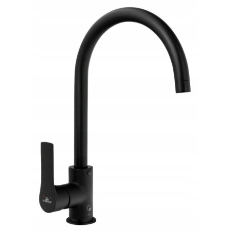 Bateria kuchenna jednouchwytowa stojąca Borneo Diamond Czarna