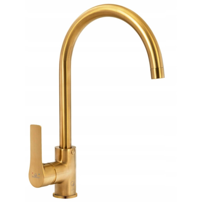 Bateria kuchenna jednouchwytowa stojąca Borneo Diamond złoty