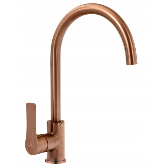 Bateria kuchenna jednouchwytowa stojąca Borneo Diamond miedź