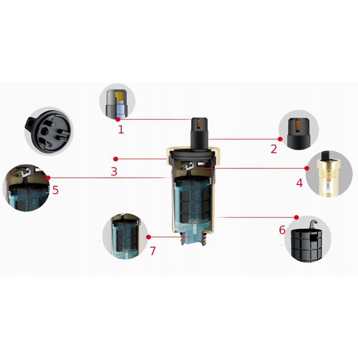 ODPOWIETRZNIK AUTOMATYCZNY AUTOMAT MOSIĘŻNY AFRISO 1/2" Z ZAWOREM STOPOWYM