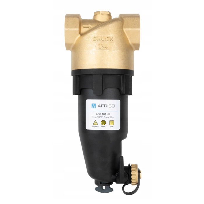 MAGNETYCZNY SEPARATOR ZANIECZYSZCZEŃ ADS181 AFRISO GW G1 1/4 DN32 5/4 CALA