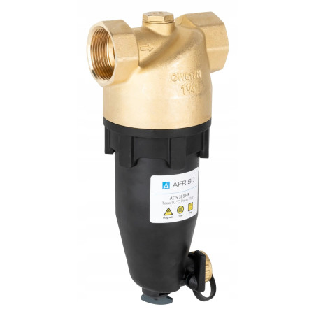 MAGNETYCZNY SEPARATOR ZANIECZYSZCZEŃ ADS181 AFRISO GW G1 1/4 DN32 5/4 CALA
