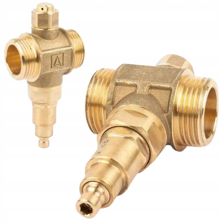 ZAWÓR ANTYZAMROŻENIOWY PRZECIW ZAMROŻENIOWY MOSIĘŻNY 100 1"GZ DN25 AFRISO