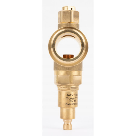 ZAWÓR ANTYZAMROŻENIOWY PRZECIW ZAMROŻENIOWY MOSIĘŻNY 100 1"GZ DN25 AFRISO