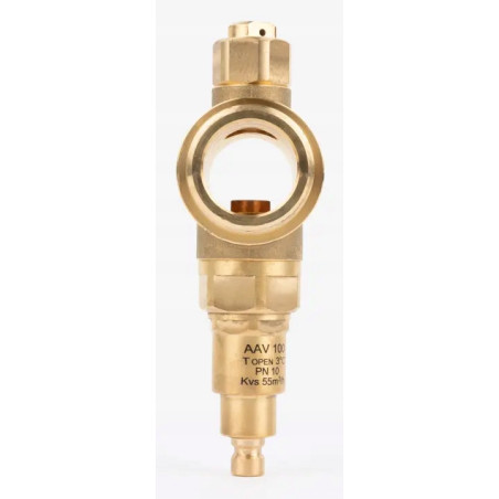 ZAWÓR ANTYZAMROŻENIOWY PRZECIW ZAMROŻENIOWY MOSIĘŻNY 100 1"GZ DN25 AFRISO