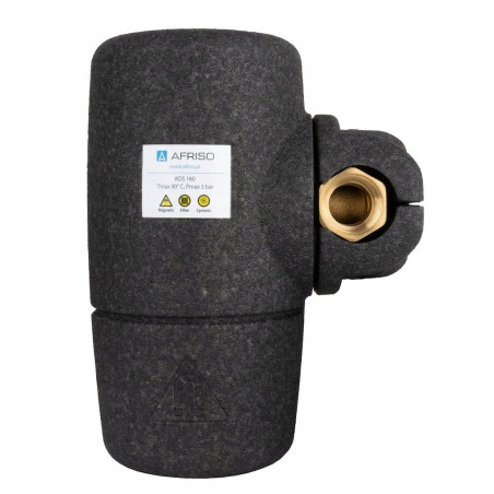FILTR MAGNETYCZNY SEPARATOR ZANIECZYSZCZEŃ ADS160 AFRISO GW G1'' W IZOLACJI