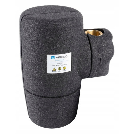 FILTR MAGNETYCZNY SEPARATOR ZANIECZYSZCZEŃ ADS160 AFRISO GW G1'' W IZOLACJI