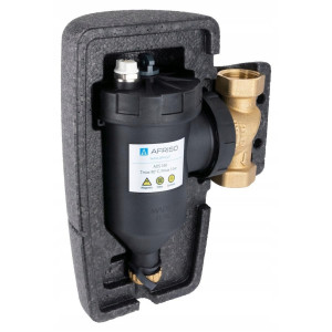 FILTR MAGNETYCZNY SEPARATOR ZANIECZYSZCZEŃ ADS160 AFRISO GW G1'' W IZOLACJI