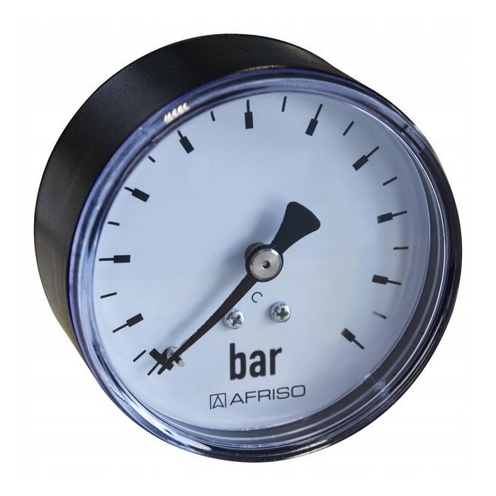 MANOMETR AXIALNY TYLNY 1/4 63mm 0-6 BAR RF AFRISO