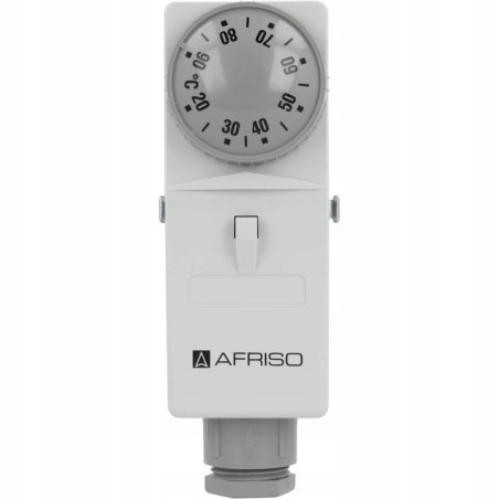 STEROWNIK TERMOSTAT PRZYLGOWY NA RURĘ POMPY C.O BRC 20-90°C AFRISO