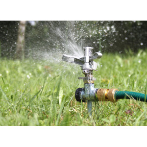METALOWY PULSACYJNY ZRASZACZ WBIJANY KOLEC OGRODOWY PODLEWANIE TRAWNIKA