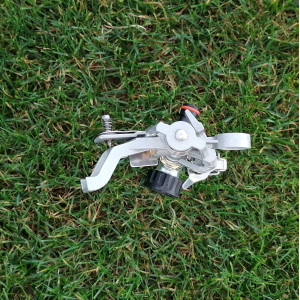 METALOWY PULSACYJNY ZRASZACZ WBIJANY KOLEC OGRODOWY PODLEWANIE TRAWNIKA