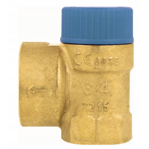 Zawór bezpieczeństwa do c.w.u. MSW, 8 bar, 3/4" x 1" AFRISO