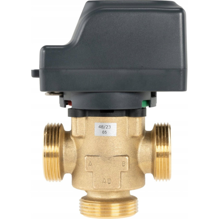 ZAWÓR 3-DROGOWY STREFOWY 5/4 CALA AZV 844 AFRISO DN25 Kvs13 m/h 230V AFRISO