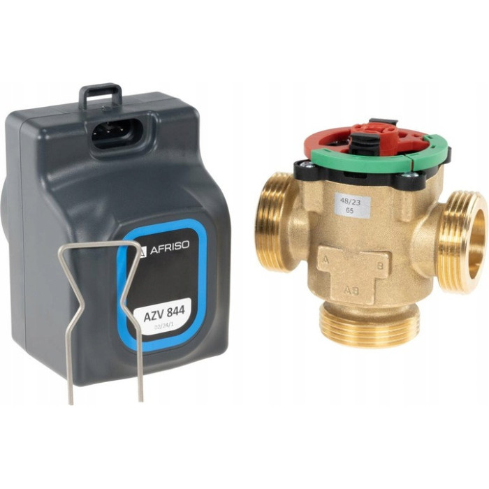 ZAWÓR 3-DROGOWY STREFOWY 5/4 CALA AZV 844 AFRISO DN25 Kvs13 m/h 230V AFRISO