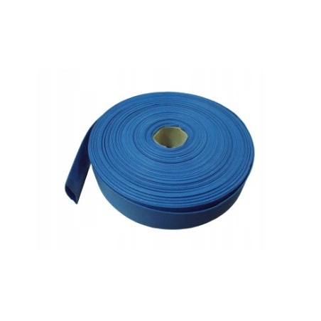 WĄŻ DO WODY GUMOWY DO POMPY WĄŻ TŁOCZONY 1" 9 METRÓW + OPASKA