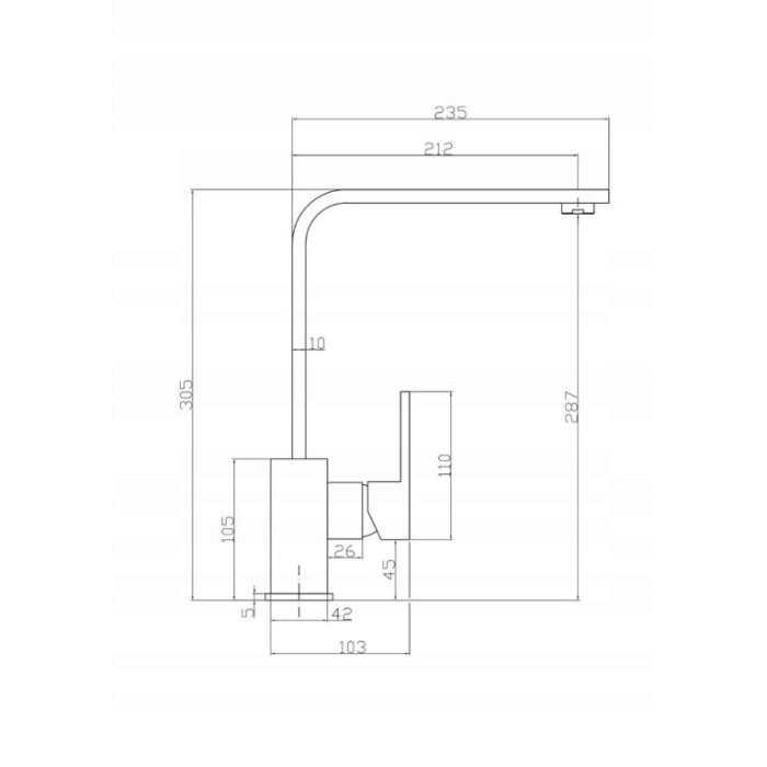 Bateria kuchenna stojąca Capri Diamond Srebrny