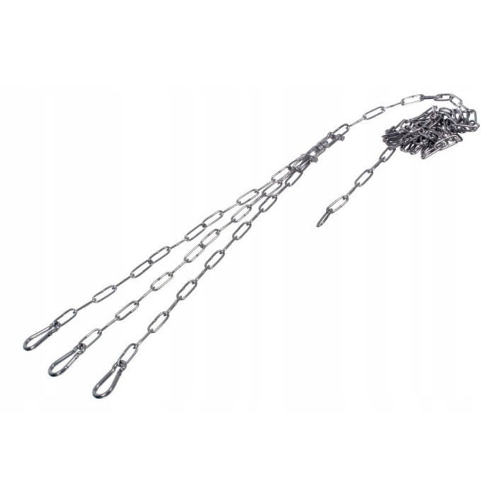 RUSZT DO GRILLA TRÓJNOGU OKRĄGŁY Z ŁAŃCUCHEM NIERDZEWNY POLSKI INOX Ø450 mm