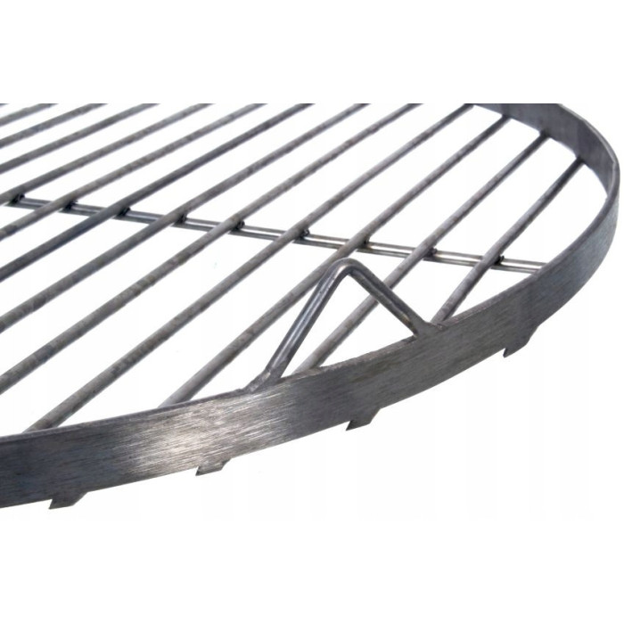 RUSZT DO GRILLA TRÓJNOGU OKRĄGŁY Z ŁAŃCUCHEM NIERDZEWNY POLSKI INOX Ø600 mm