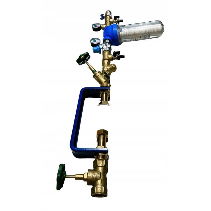 ZESTAW WODOMIERZOWY LICZNIKA WODY 3/4" ZAWÓR REDUKTORY WODY FILTR WODY