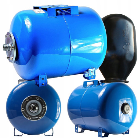ZBIORNIK HYDROFOR PRZEPONOWY HYDROFOROWY ZASOBNIK DO WODY 50L STALOWY MALEC