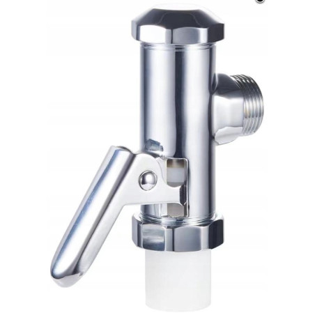 Przycisk spłukujący do WC Hydroland STANDARD srebrny