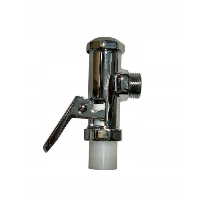 Przycisk spłukujący do WC Hydroland STANDARD srebrny