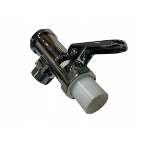 Przycisk spłukujący do WC Hydroland STANDARD srebrny