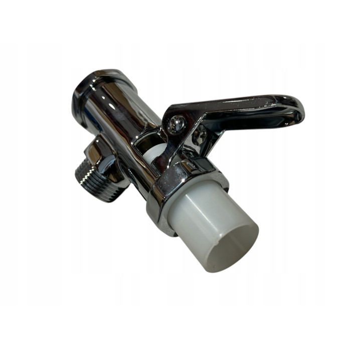 Przycisk spłukujący do WC Hydroland STANDARD srebrny