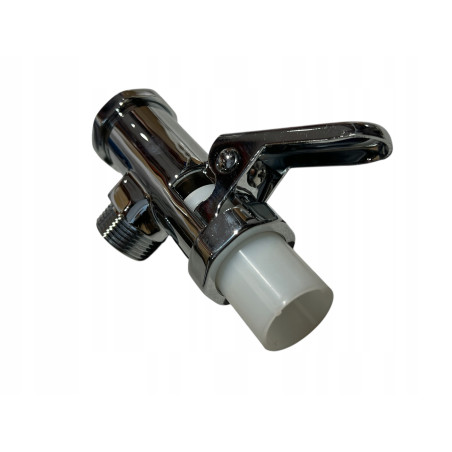 Przycisk spłukujący do WC Hydroland STANDARD srebrny