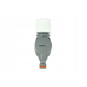 Licznik przepływu wody z szybkozłączką oraz nyplem WHITE LINE Bradas