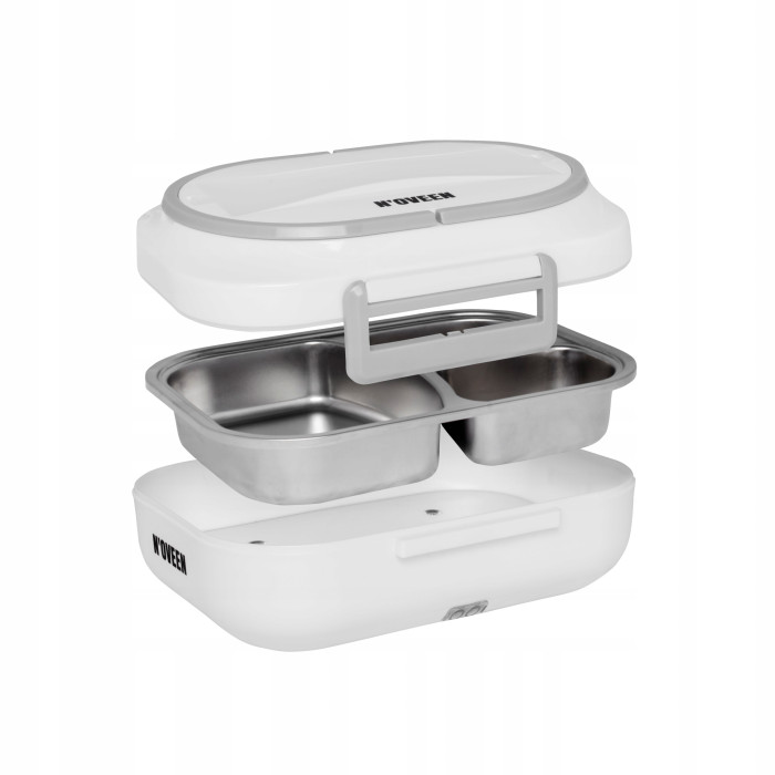 Elektryczny Lunch Box LB510 Grey Plus Noveen podgrzewacz na żywność