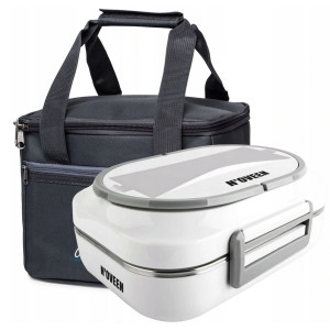 Elektryczny Lunch Box LB510 Grey Plus Noveen podgrzewacz na żywność