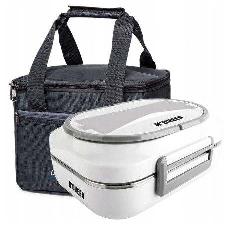 Elektryczny Lunch Box LB510 Grey Plus Noveen podgrzewacz na żywność