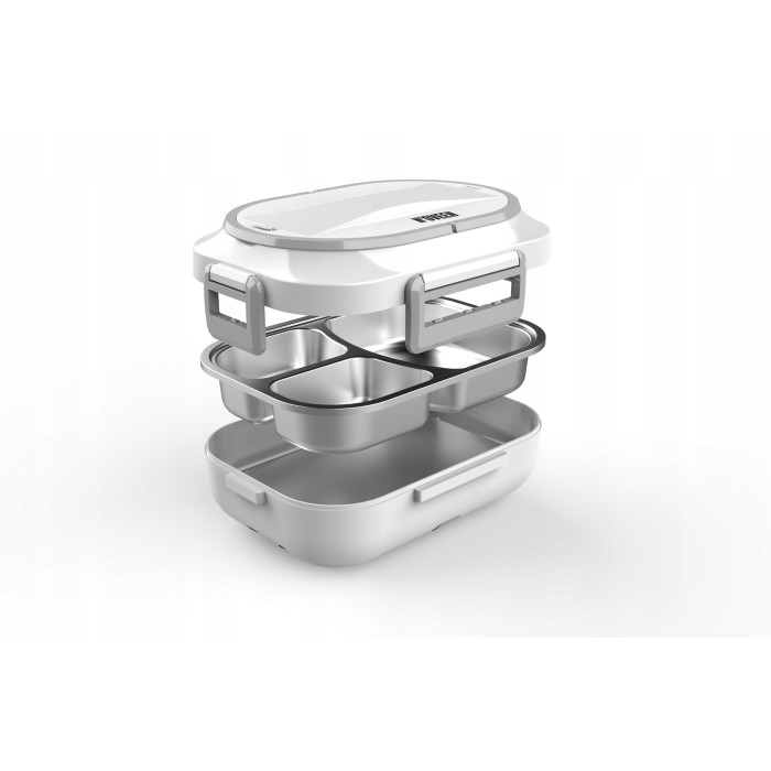 Elektryczny Lunch Box LB510 Grey Plus Noveen podgrzewacz na żywność