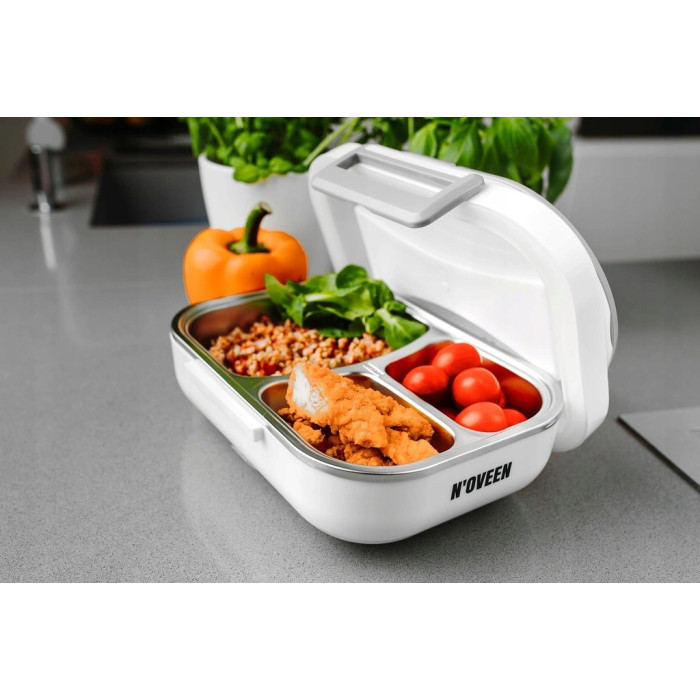 Elektryczny Lunch Box LB510 Grey Plus Noveen podgrzewacz na żywność