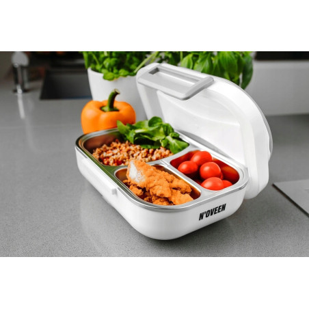 Elektryczny Lunch Box LB510 Grey Plus Noveen podgrzewacz na żywność