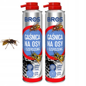 Rozpylacz aerozol przeciwko osom Bros 0,8 kg 600 ml szerszenie gaśnica