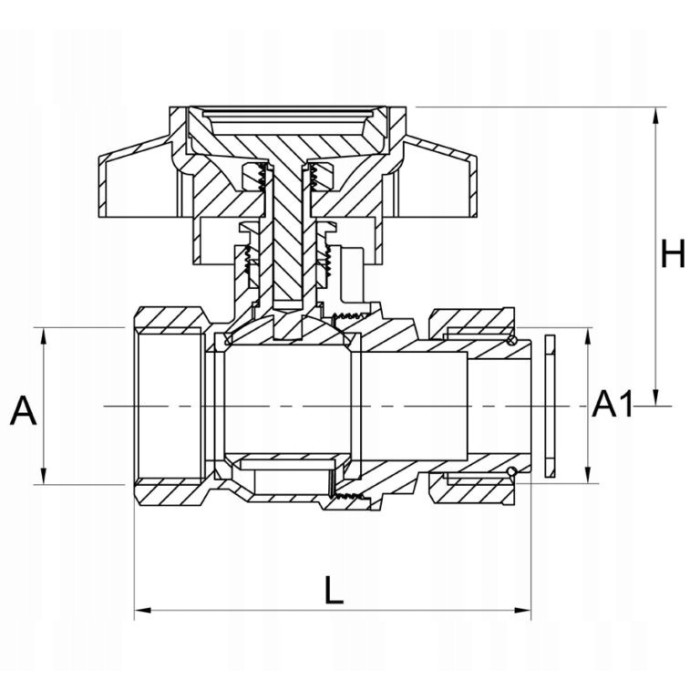 KUREK KULOWY "HISZPAN" Z PÓŁŚRUBUNKIEM I TERMOMETREM CZERWONY DIAMOND 1"