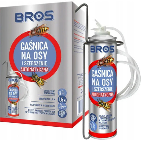 Bros gaśnica na osy i szerszenie automatyczna 400ml