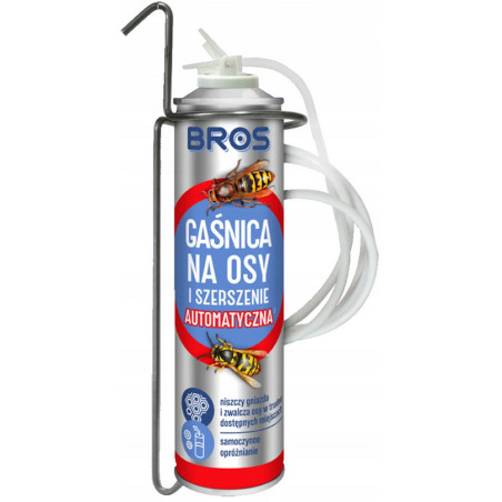 Bros gaśnica na osy i szerszenie automatyczna 400ml