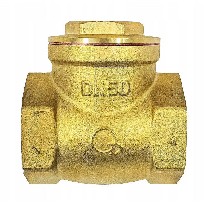 Zawór zwrotny 2 " cale klapowy mosiężny DIAMOND