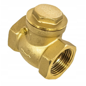 Zawór zwrotny 2 " cale klapowy mosiężny DIAMOND