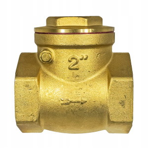 Zawór zwrotny 2 " cale klapowy mosiężny DIAMOND