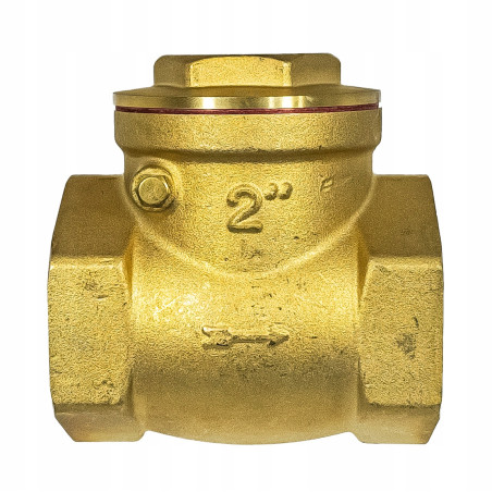 Zawór zwrotny 2 " cale klapowy mosiężny DIAMOND