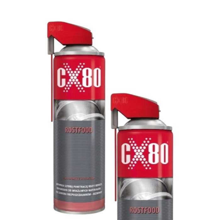 ODRDZEWIACZ DO PRZEMYSŁU SPOŻYWCZEGO ROSTFOOD CX80 500ml APLIKATOR DUOSPRAY