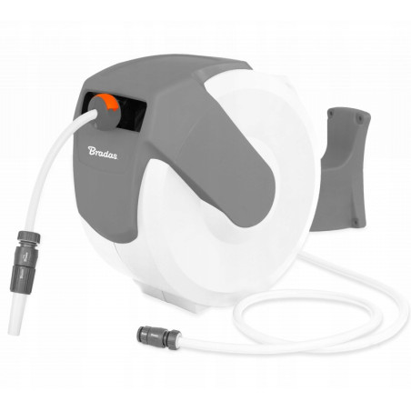 Wąż ogrodniczy Bradas White line 1/2" 20m w zestawie z bębnem Solidny mocny